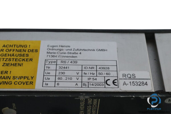 eugen-hensle-R6-436-control-unit-(used)-3