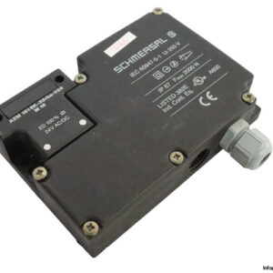 schmersal-AZM-161SK-33rka-024-M-16-solenoid-latching-safety-interlock-switch-(used)