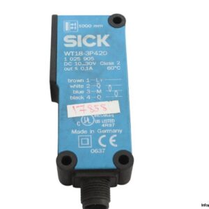 sick-WT18-3P420-photoelectric-proximity-sensor-(used)-2