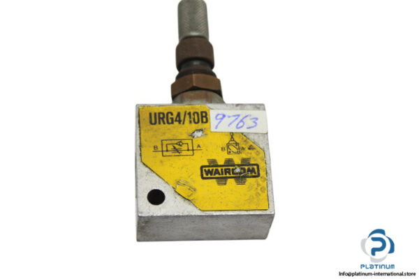 waircom-URG4_10B-flow-control-valve-used-2