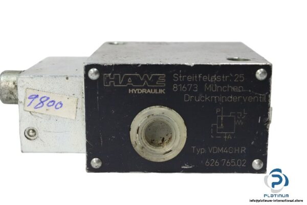 hawe-VDM4GHR-pressure-reducing-valve-used-2