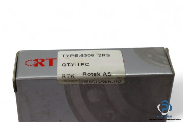 rtk-6306-2RS-deep-groove-ball-bearing-new-carton-2