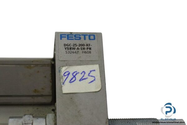 festo-DGC-25-200-KF-YSRW-A-1H-PN-linear-actuator-drive-(Used)-1