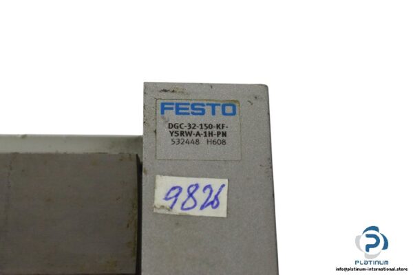 festo-DGS-32-150-KF-YSRW-A-1H-PN-linear-actuator-drive-(Used)-1