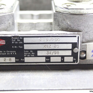 herion-XSZ-20-press-safety-valve-without-coil-(Used)-3