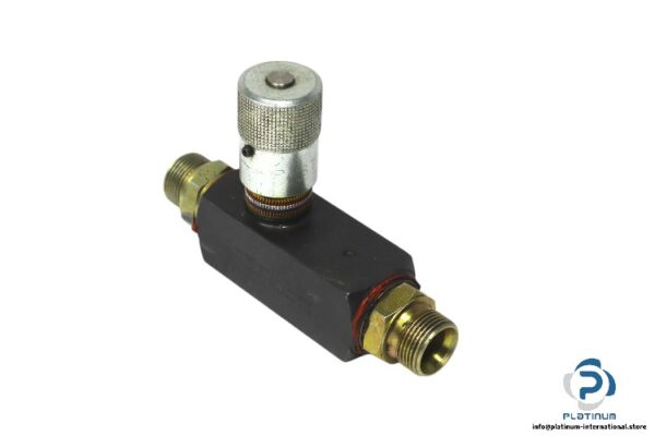 parker-9F1200S-12CK-in-line-flow-control-valve-(Used)