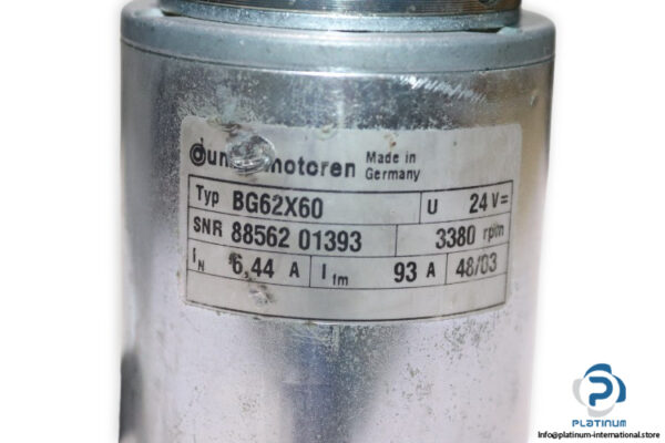 dunkermotoren-bg62x60-dc-gear-motor(used)-3