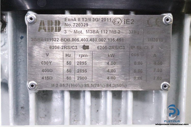 abb-M3BA-112-MB-2-3GBA111322-BDB-3-phase-electric-motor(new)-4