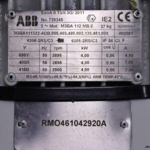 abb-M3BA-112MB-2-3GBA111322-ADB-phase-electric-motor(new)-2