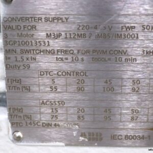 abb-M3JP112MB2-3-phase-electric-motor(used)-2