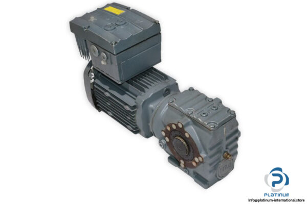 sew-SA47-T-DRS80M4-MM11-MO-AZSK-helical-worm-gearmotor(used)
