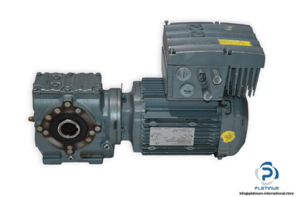 sew-SA47-T-DRS80M4-MM11-MO-AZSK-helical-worm-gearmotor(used)-4