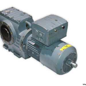 sew-SA77-DT90L4BMGHRTFMSWCK0RR2A-helical-worm-gearmotor(used)