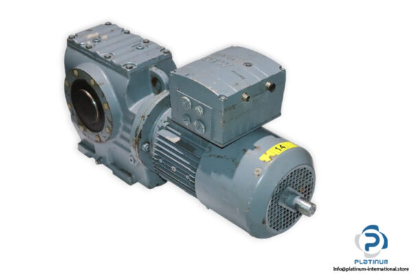 sew-SA77-DT90L4BMGHRTFMSWCK0RR2A-helical-worm-gearmotor(used)