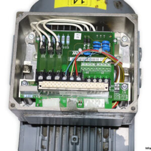 sew-SA77-DT90L4BMGHRTFMSWCK0RR2A-helical-worm-gearmotor(used)-1