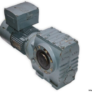 sew-SA77-DT90L4BMGHRTFMSWCK0RR2A-helical-worm-gearmotor(used)-5