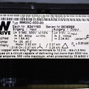 sew-W20-DT71D4-MM05-BW1-Spiroplan-gearmotor(used)-2