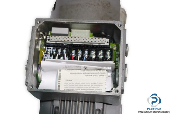 sew-KA47TDT80N4BMGHRTHMM07-helical-worm-gearmotor(used)-3