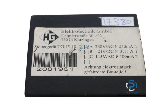 elektrotechnik-TG-15-30-2-control-unit-(used)-1
