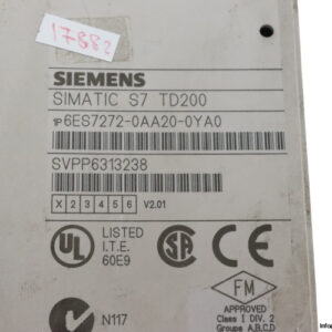 siemens-6ES7272-0AA20-0YA0-text-display-(used)-2