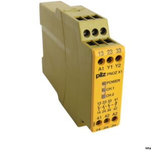 pilz-PNOZ-X1-24VACDC-3S10-safety-relay-(used)