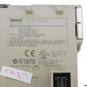 omron-CJ1W-CPU21-cpu-unit-(used)-1