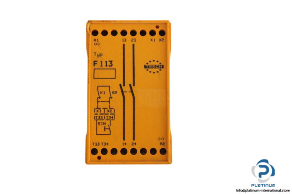 tesch-F113X04-emergency-stop-relay-(used)-1