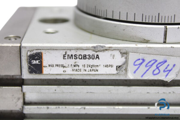 smc-EMSQB30A-rotary-actuator-used-1