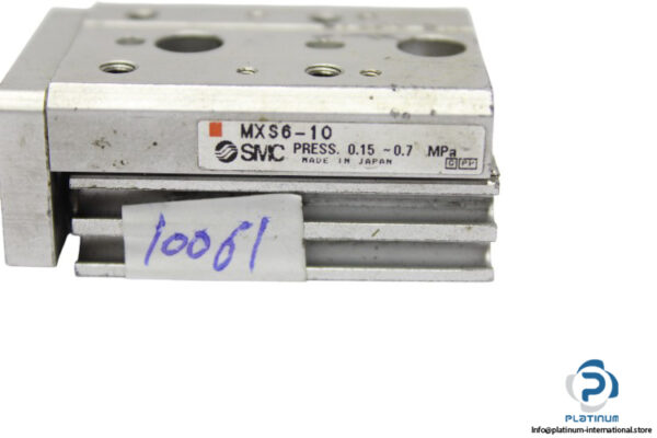 smc-MXS6-10-air-slide-table-used-1