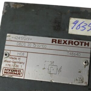 rexroth-DBDS-20-G13_100-pressure-relief-valve-direct-operated-(Used)-1