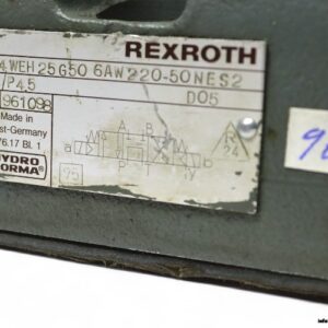 rexroth-H-4WEH25G506AW220-50NES2-directional-control-valve-(Used)-1