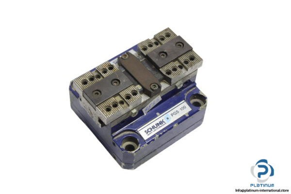 schunk-PGS-100-pneumatic-clamping-force-block-(Used)