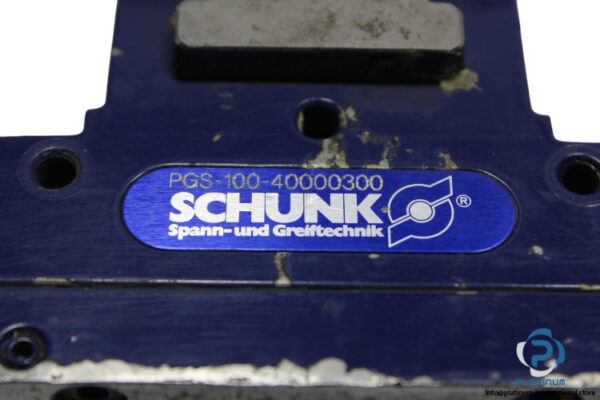 schunk-PGS-100-pneumatic-clamping-force-block-(Used)-2