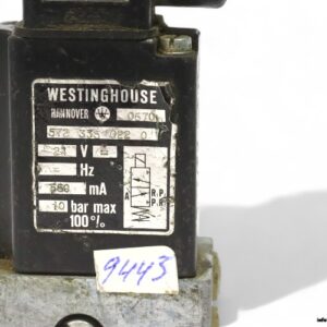 westinghouse-hannover-572-335-022-0-single-solenoid-valve-(Used)-2