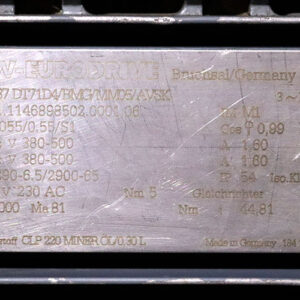 sew-R37-DT71D4-BMG-MM05-AVSK-helical-gearmotor(used)-2