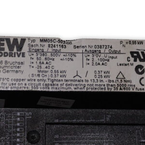 sew-FA47-G-DT80K4-BMG-HR-TH-helical-gearmotor(used)-4