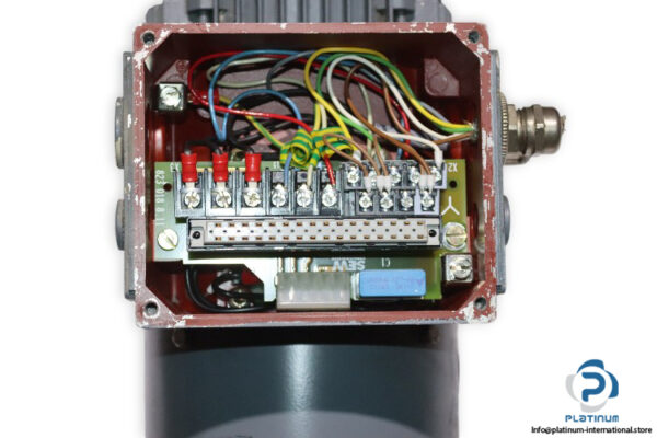 sew-FA47-G-DT80K4-BMG-HR-TH-helical-gearmotor(used)-5