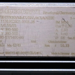 sew-WF30-DT80K4-MM05-BW1-RC1A-AZSK-spiroplan-gearmotor(used)-2