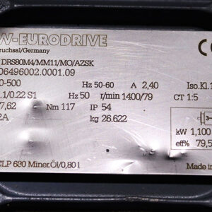 sew-SA47TDRS80M4MM11MOAZSK-helical-worm-gearmotor(used)-2