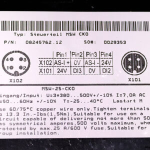 sew-ST37-T-DRS71M4-MSW-TF-Z-helical-worm-gearmotor(used)-3