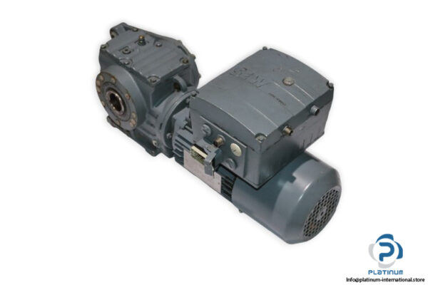 sew-SA57-T-DT80N4-BMG-TF-MSW-CK0-RJ2A-AND3-AVS0-helical-worm-gearmotor(used)-1