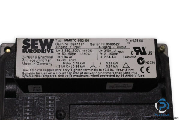 sew-KA47TDT80K4BMGMM07-helical-gearmotor(used)-4