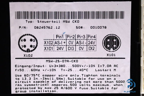 sew-SA57TDT80N4BMGTFMSWCK0RJ2AAND3AVS0-gearmotor(used)-4