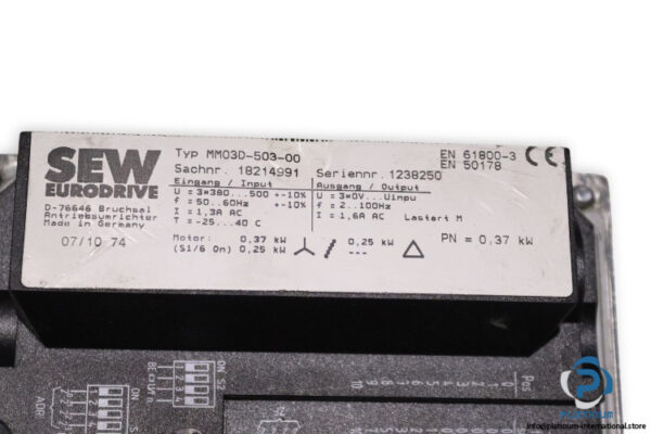 sew-R47DRS71S4BE05HRMM03EI7C-helical-gearmotor(used)-4