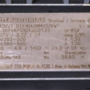 sew-KA37TDT71D4MM03BW1-helical-gearmotor(used)-2