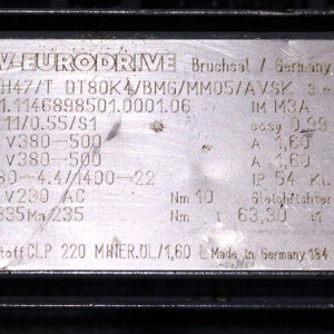 sew-KH47TDT80K4BMGMM05AVSK-helical-gearmotor(used)-4