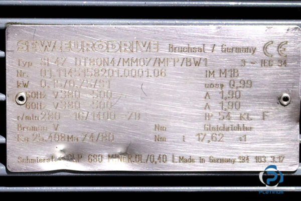 sew-SF47DT80N4_MM07_MFP_BW1-helical-worm-gearmotor(used)-2