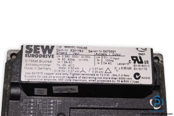 sew-R37DT80K4MM05BW1-helical-gearmotor(used)-4