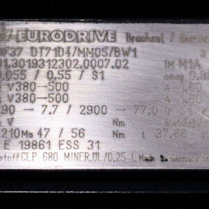 sew-SF37DT71D4MM05BW1-helical-worm-gearmotor(used)-2