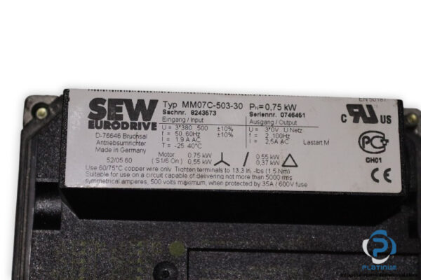 sew-SF47DT80N4MM07BW1RC1AAZSK-helical-worm-gearmotor(used)-4